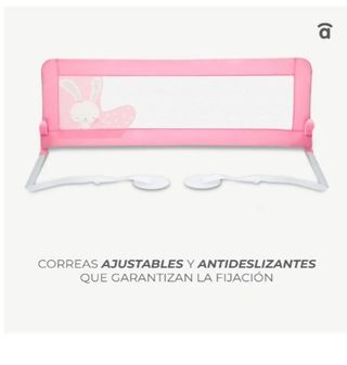Barrera de Cama Asalvo para cama de 90 en blanca
