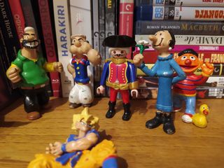 Lote Muñecos PVC Popeye Famobil Vintage