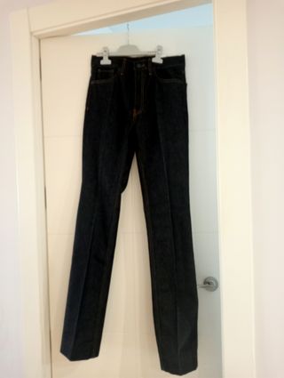 Pantalón vaquero Zara azul Talla M