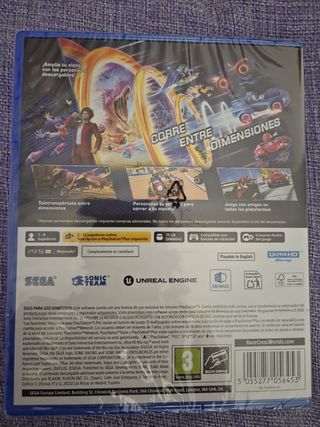 Sonic Racing Crossworlds PS5 Precintado