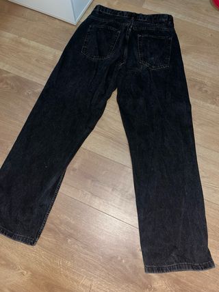 Pantalones ZARA Baggy Negros