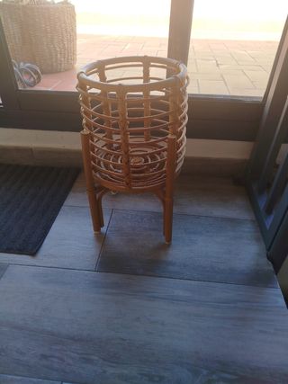 Macetero de bambú Ikea urge