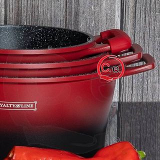 Batteria pentole bicolor