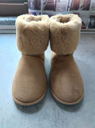 Stivaletti donna beige/marrone - 3 paia varie tg.
