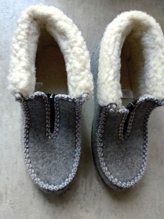 Stivaletti donna beige/marrone - 3 paia varie tg.