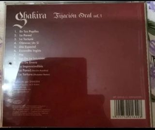 CD Shakira Fijación Oral Vol. 1