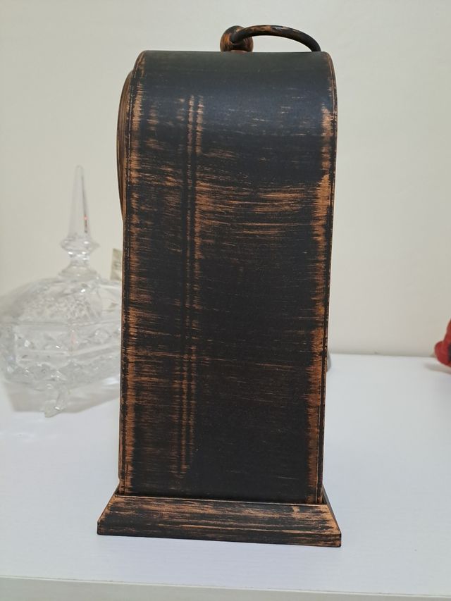 Reloj Decorativo Chimenea Fuego