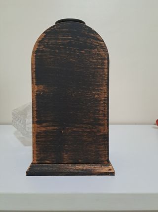 Reloj Decorativo Chimenea Fuego