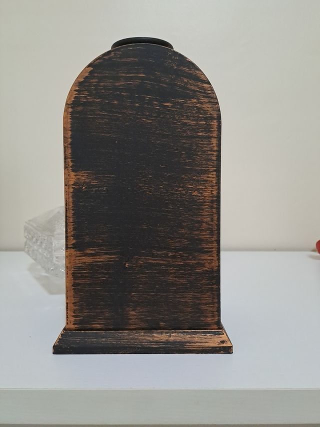 Reloj Decorativo Chimenea Fuego