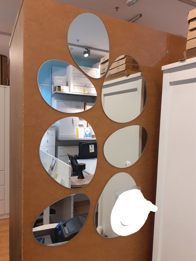 Specchio da parete decorativo