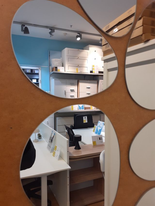 Specchio da parete decorativo