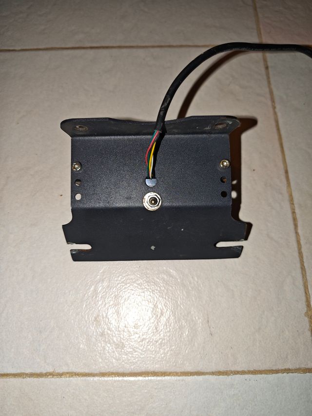 Luz trasera LED con porta matrícula 