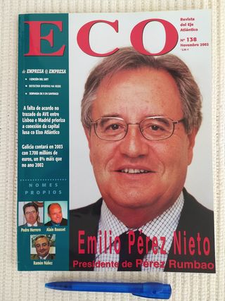 LOTE de 5 revistas "ECO"