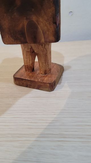Figura India Pícara Chilena Madera