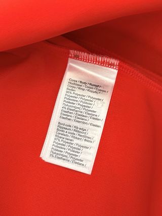 Felpa Lacoste Donna Arancione Nuova Taglia L