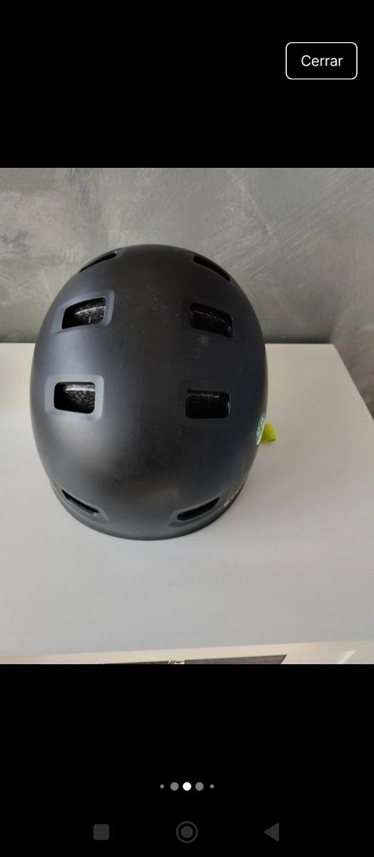 Casco y guantes de bicicleta Talla S