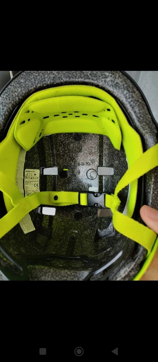 Casco y guantes de bicicleta Talla S