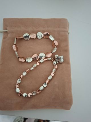 Braccialetti in argento e rame