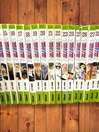 Colección tomos Bleach comics Glenat 11-38