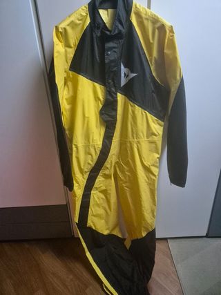 Tuta antipioggia Dainese fluo gialla/nera