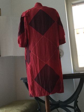 Abito Seta Donna Anni '70 Taglia L/M