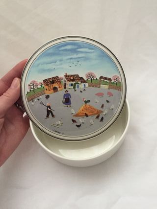 Cofanetto Villeroy & Boch Porcellana Decorato