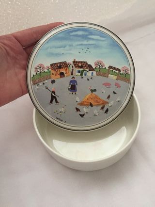 Cofanetto Villeroy & Boch Porcellana Decorato