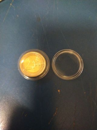 2€ Com. Italia 2019 Leonardo dipinto a mano