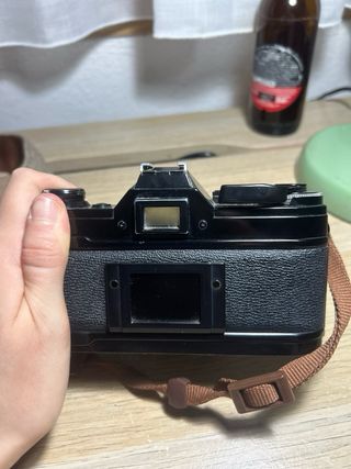 Canon AE-1 Cámara Analógica Negra, funcional