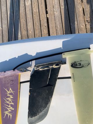 Diverse pinne da windsurf