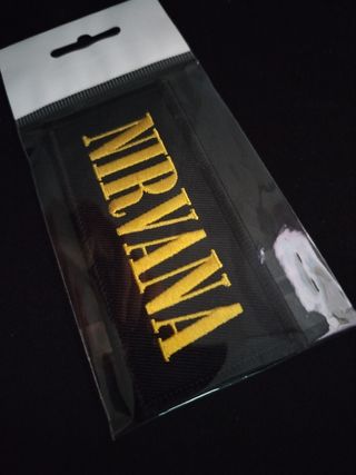 Parche Nirvana bordado
