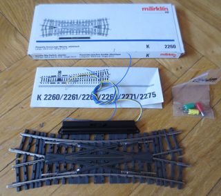 MARKLIN 2260 K. CRUCE DOBLE ELECTRICO