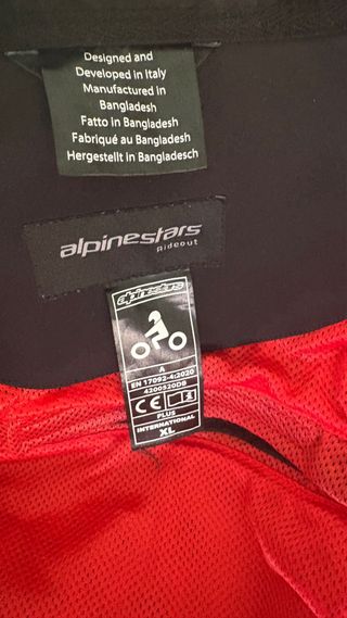 Chaqueta Alpinestars Moto Negra