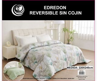 EDREDON NORDICO REVERSIBLE 350 GRS