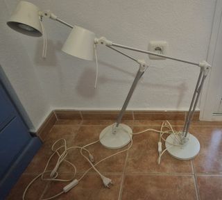 Lámparas de escritorio metálicas