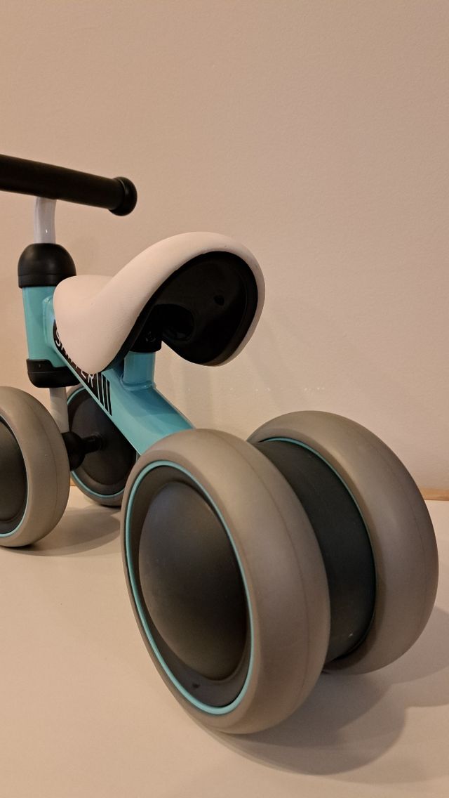 Bici de aprendizaje Sawyer azul turquesa