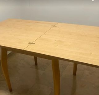 Mesa de madera extensible 