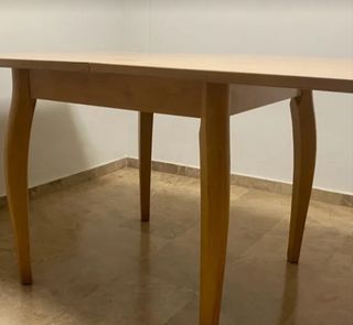 Mesa de madera extensible 