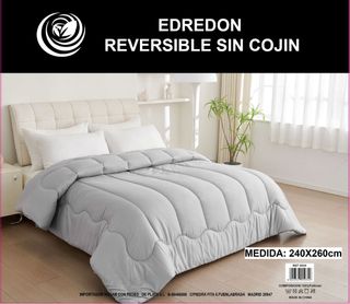 EDREDÓN REVERSIBLE INVIERNO 350 GRS
