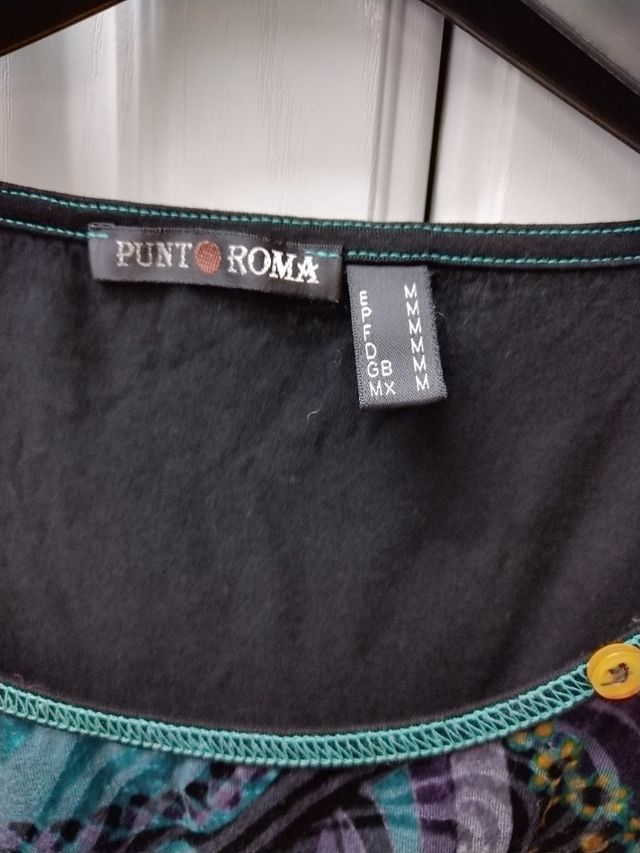 T-shirt con stampa Punto Roma