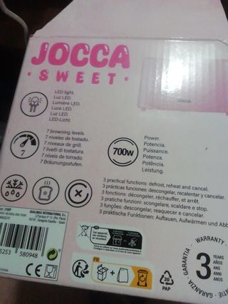 Tostadora Jocca rosa