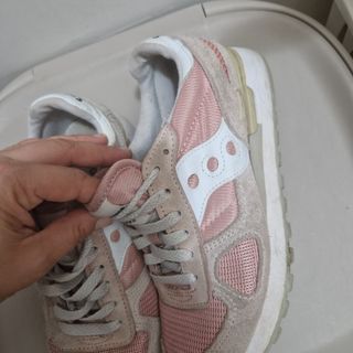 Scarpe Saucony donna rosa e bianche