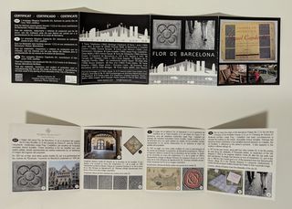 Panot Flor de Barcelona - Reproducción Certificada