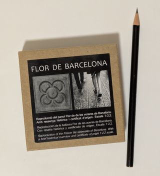 Panot Flor de Barcelona - Reproducción Certificada