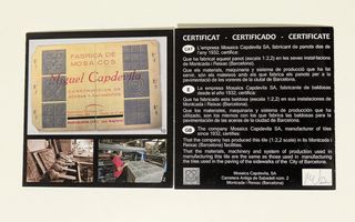 Panot Flor de Barcelona - Reproducción Certificada