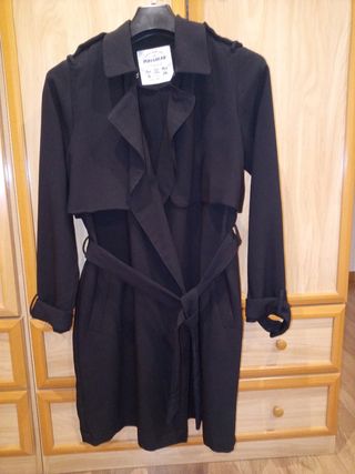 Gabardina negra