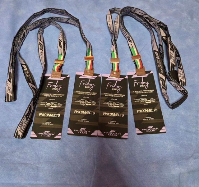 Pass Paddock Club F1 Monza 2025