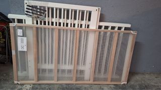 Cuna bebé 120x60 cm con colchón.