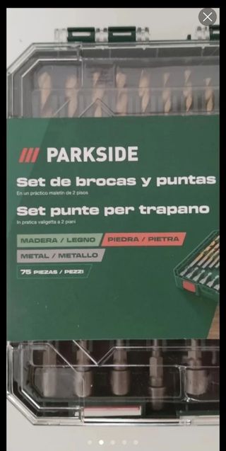 Set de brocas y puntas Parkside