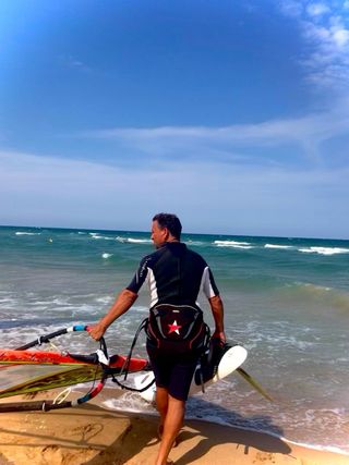 Tavola da windsurf Fanatic 282 Ultra Falcon. 